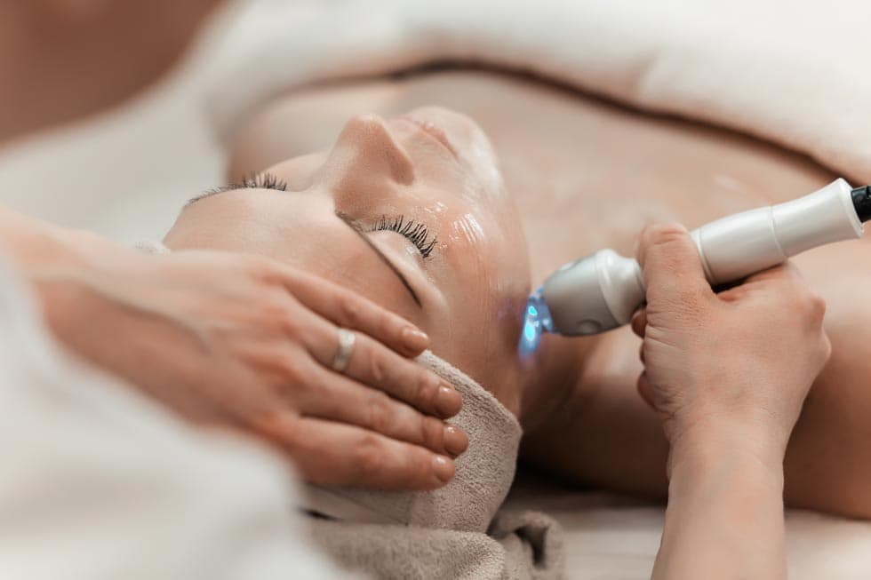 Laser skin treatment